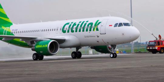 Terbang perdana dari Halim, Citilink langsung alami delay