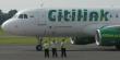 Penerbangan perdana Citilink di Bandara Halim Perdanakusuma