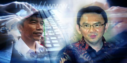 Di internet, Jokowi lebih unggul dibandingkan Ahok