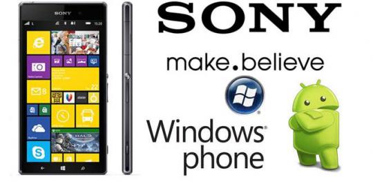 Duakan Android, Sony selingkuh dengan Windows Phone?