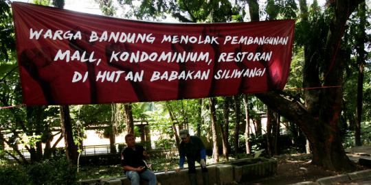 Babakan Siliwangi, Hutan Kota Bandung nyaris jadi restoran