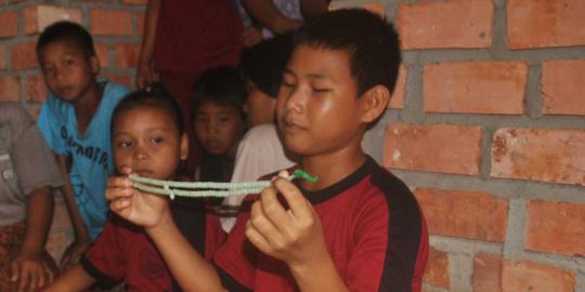 Ini Upik, dukun cilik mirip Ponari dari Muara Enim