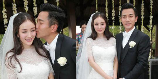 Seleb Mandarin Hawick Lau - Yang Mi resmi menikah di Bali!