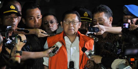 Tri Dianto dan Saan Mustopa tidak diizinkan jenguk Anas