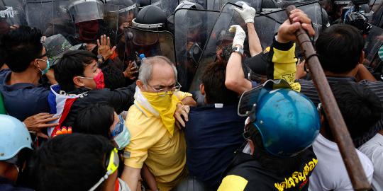 Pemimpin protes anti pemerintah Thailand tolak kompromi