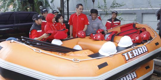 Banjir Jakarta kumat, Telkomsel siap membantu