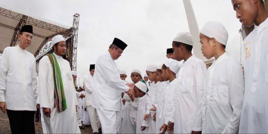 Hadiri peringatan Maulid Nabi, SBY singgung banjir Jakarta