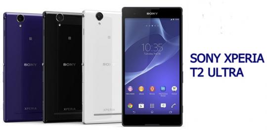 Sony Xperia T2 Ultra dan T2 Ultra dual, dua phablet Rp 6 jutaan