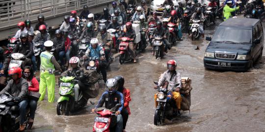 Penanganan banjir di era Jokowi dianggap lebih baik