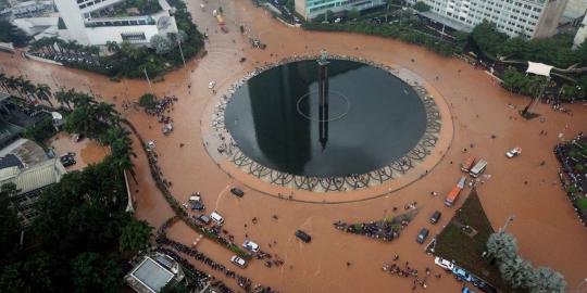 Ini 5 banjir besar yang pernah melumpuhkan Jakarta ...