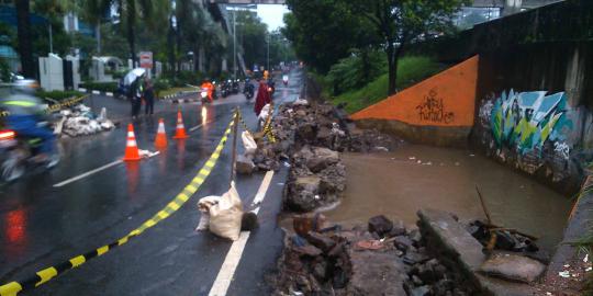 Perbaikan Jalan TB Simatupang, lalu lintas sementara dialihkan