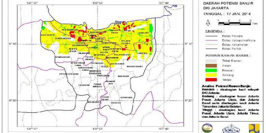 Diguyur hujan lebat besok, wilayah ini rawan banjir | merdeka.com