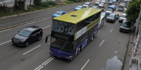 Jokowi: Bus tingkat wisata di Jakarta lebih bagus dari London