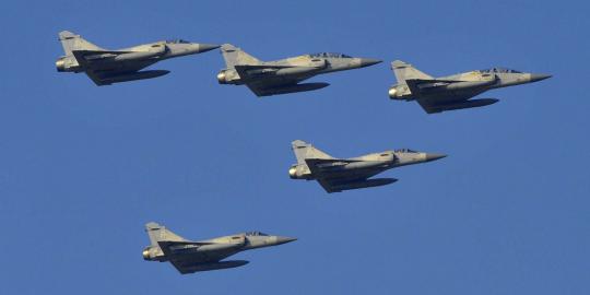 Aksi manuver armada pesawat tempur terbaru buatan Taiwan