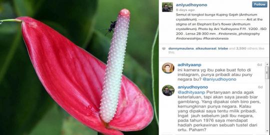 Di Instagram Ibu Ani marah & sebut 'Pertanyaan Anda Keterlaluan'