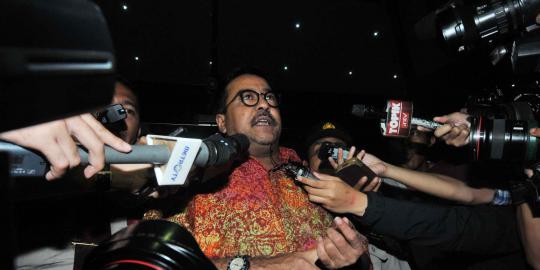 Rano Karno usai diperiksa KPK terkait sengketa Pilkada Banten