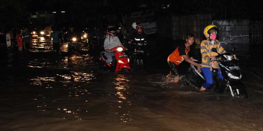 BPBD DKI: Banjir besar hanya di sepanjang Sungai Ciliwung