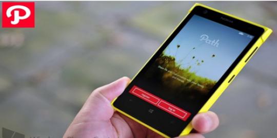 Resmi, Path akhirnya hadir di Windows Phone