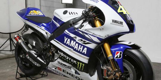 Sosok Yamaha YZR-M1 2014 dirilis di Tanah Air