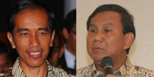 Survei SPIN: Prabowo teratas, Jokowi 'menghilang'