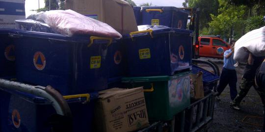 25 Ton bantuan untuk korban banjir bandang tiba di Sulut