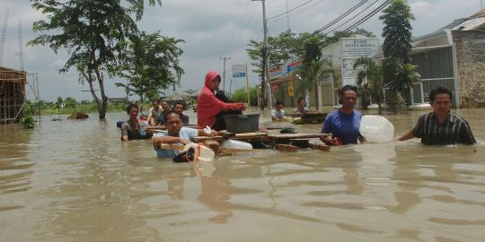 Banjir Jakarta, 9 tewas dan 60 ribu warga masih mengungsi