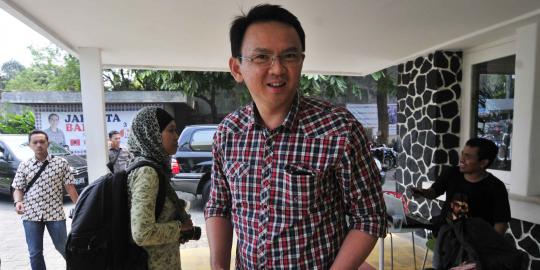 Ahok: Sekarang terendam semua, pelanggaran HAM nggak?