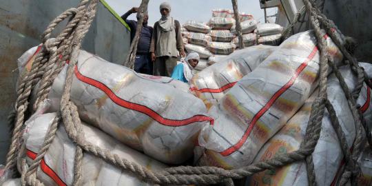 Cadangan beras bencana Bulog sudah terpakai lebih dari 108 ton