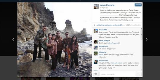 Media asing soroti kedekatan Ibu Ani dengan Instagram