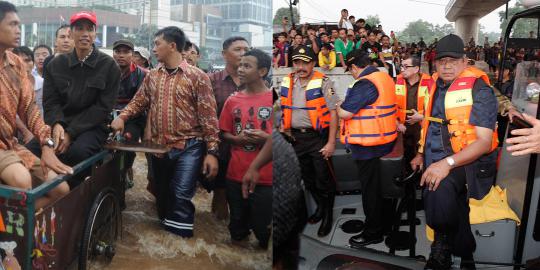 Jubir Golkar sebut banjir Jakarta tanggung jawab Jokowi dan SBY