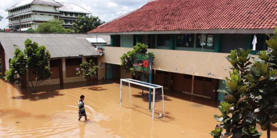 Disdik DKI: 200 Sekolah di Jakarta terendam banjir