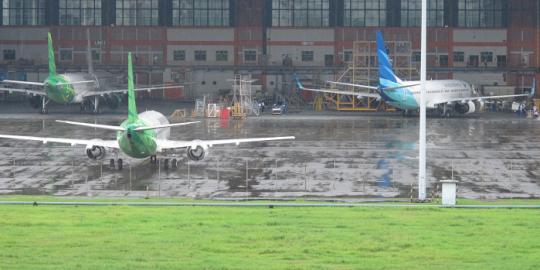 Minta penambahan rute, Garuda molor terbang dari Bandara Halim