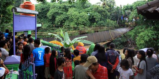 BPBD: 2 tewas dalam musibah jembatan gantung di Banten