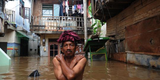 Sebanyak 33 kecamatan di Jakarta terendam banjir