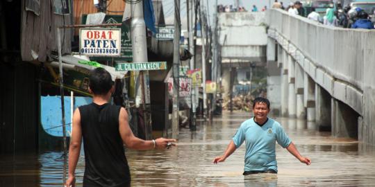 Sempat lumpuh karena banjir, Jl Raya Kalibata kini normal lagi