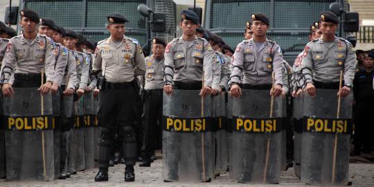 3.500 Polisi dikirim ke daerah bencana di Indonesia