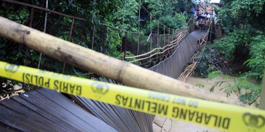 Caleg di Banten sebar kabar hoax penemuan 8 mayat jembatan putus