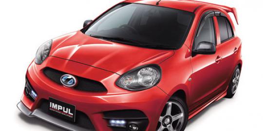 Nissan March Berlumuran Impul Body Kit!