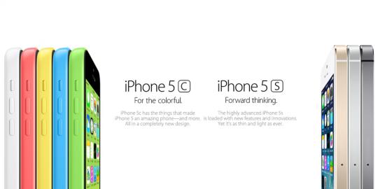iPhone 5s dan 5c resmi hadir, pembelian online tawarkan promo