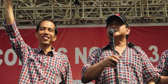 Saling salip Jokowi dan Prabowo dalam berbagai survei Capres