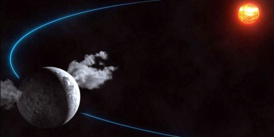 Asteroid raksasa ini semburkan air ke ruang angkasa