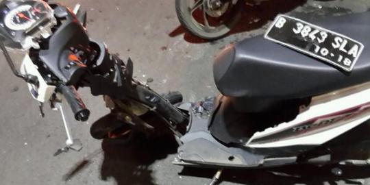 Pengendara perempuan jatuh dari JLNT sedang hamil muda