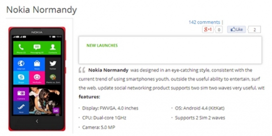 6 kabar terbaru nokia 'android' normandy yang wajib diketahui