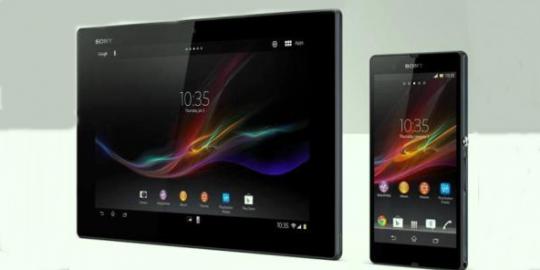 Sony getol siapkan Xperia Z2 (Sirius) dan Sony Tablet (Castor)