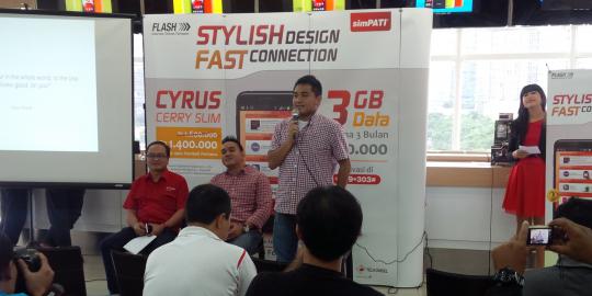 Cyrus gandeng Telkomsel rilis smartphone android Cerry Slim