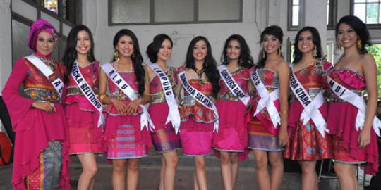 38 finalis perebutkan mahkota Puteri Indonesia 2014