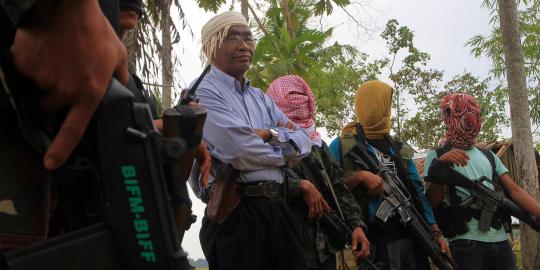 Kondisi anggota Islam Bangsamoro saat diserang militer Filipina