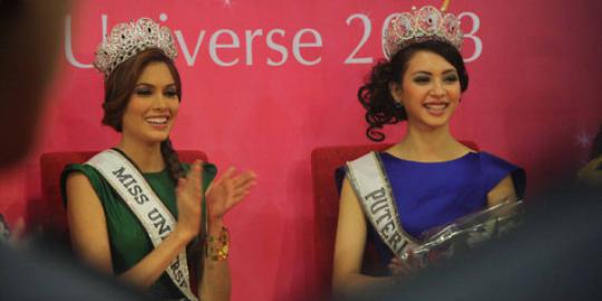 Miss Universe 2013 \'Dipajang\' di Mal