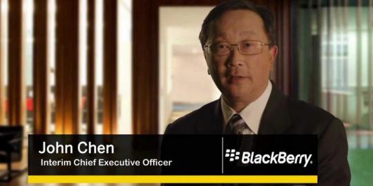 John Chen: Ini waktu yang tepat untuk membangun BlackBerry