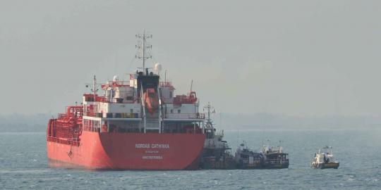 Dermaga Pertamina rusak parah dihantam kapal tanker